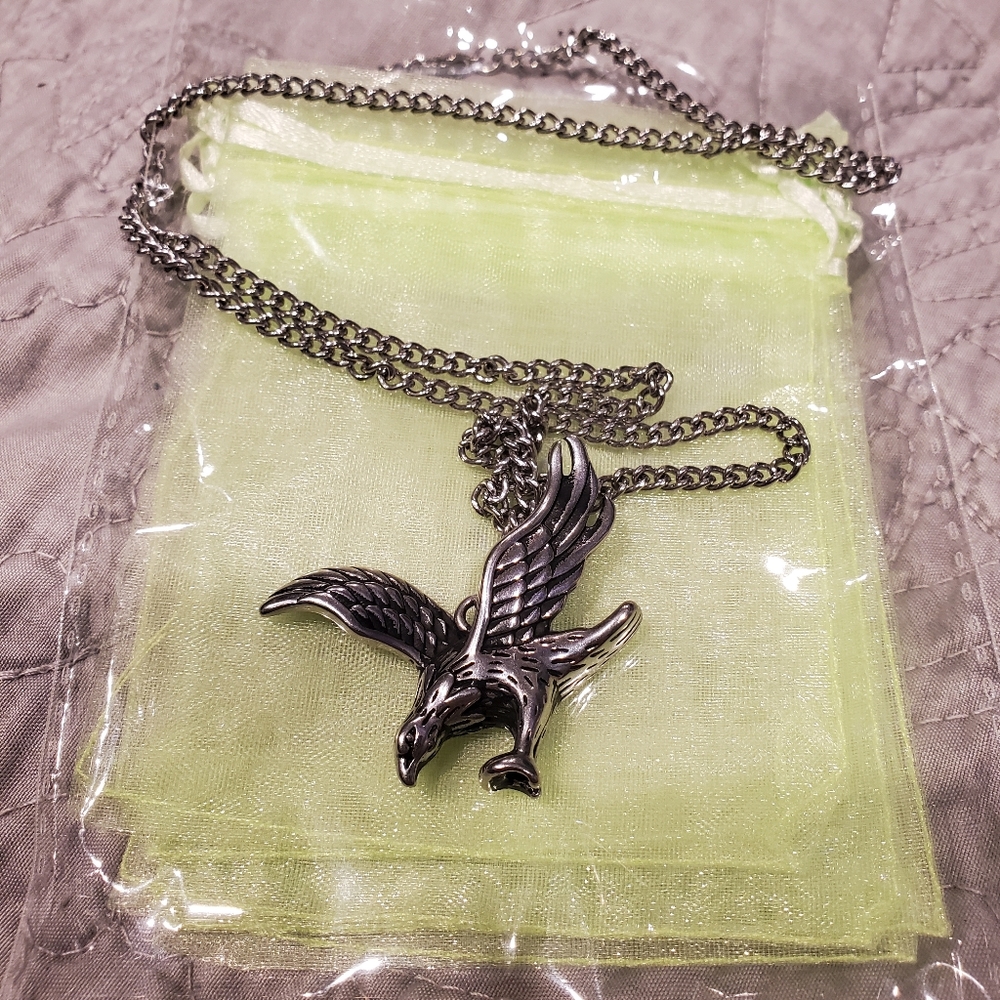 American Eagle Steel Necklace